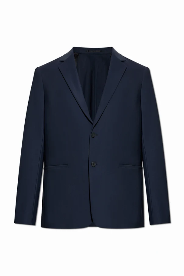 MARINEBLAU Blazer mit offenen Revers