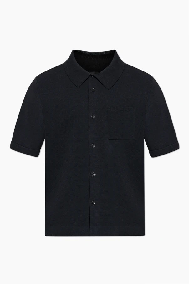 BLACK Shirt with pocket