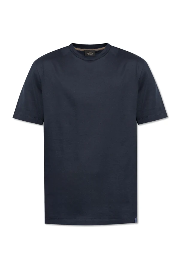 NAVY BLUE T-shirt with patch