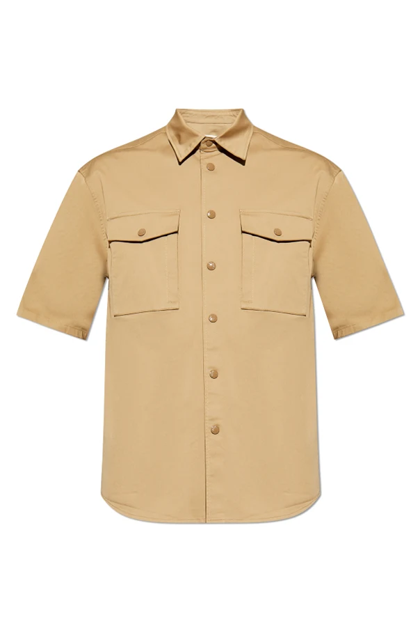 BEIGE Hemd mit Logo