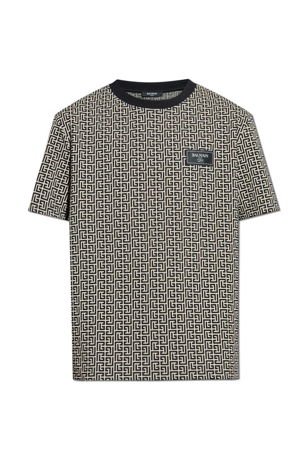BLACK Monogram T-shirt
