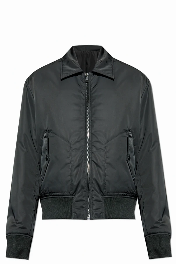 SCHWARZ Jacke mit Kragen