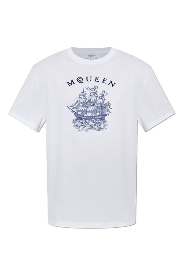 WEISS T-Shirt mit Aufdruck