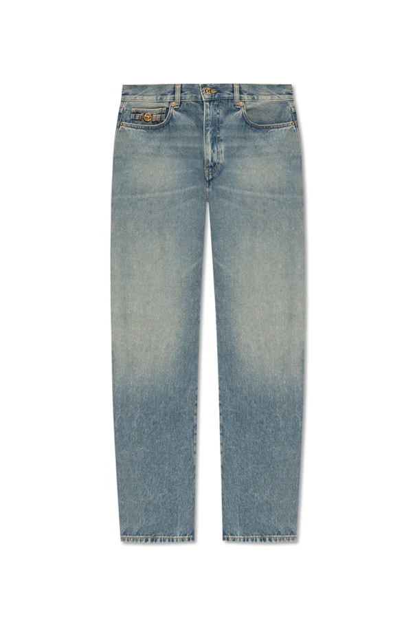 BLUE Jeans with a 'vintage' effect