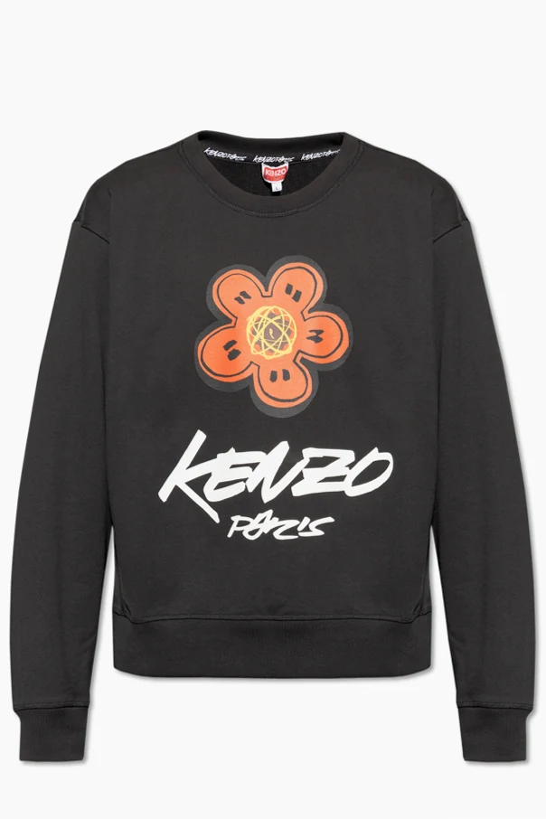 SCHWARZ Sweatshirt mit Print