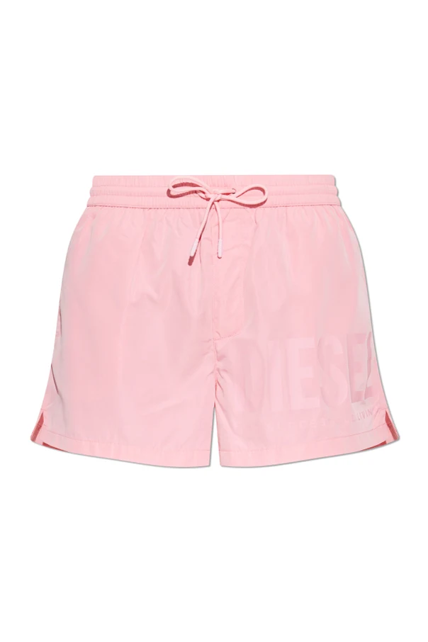 RÓŻOWY Szorty kąpielowe `MARIO-34-D-CORE`