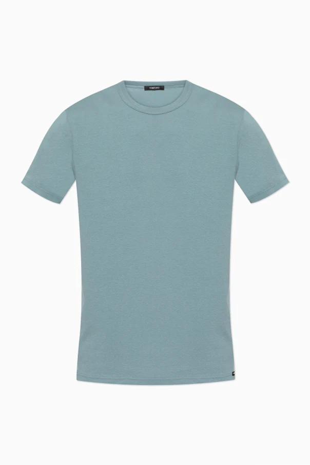 NIEBIESKI T-shirt z okrągłym dekoltem