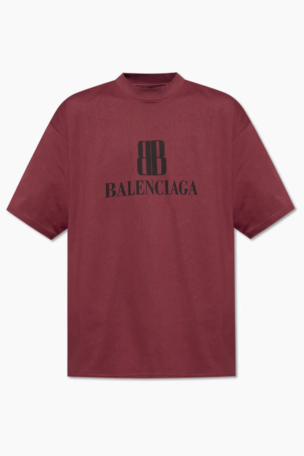 BORDO T-shirt z logo