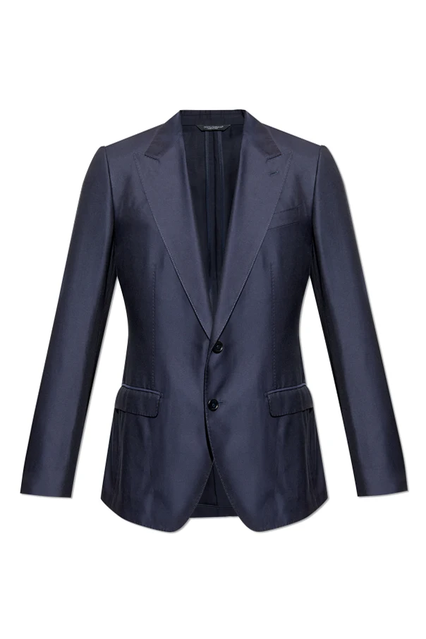 MARINEBLAU Sakko mit Taschen