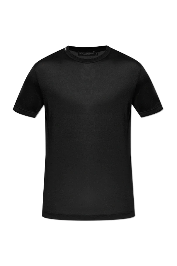 BLACK Silk t-shirt