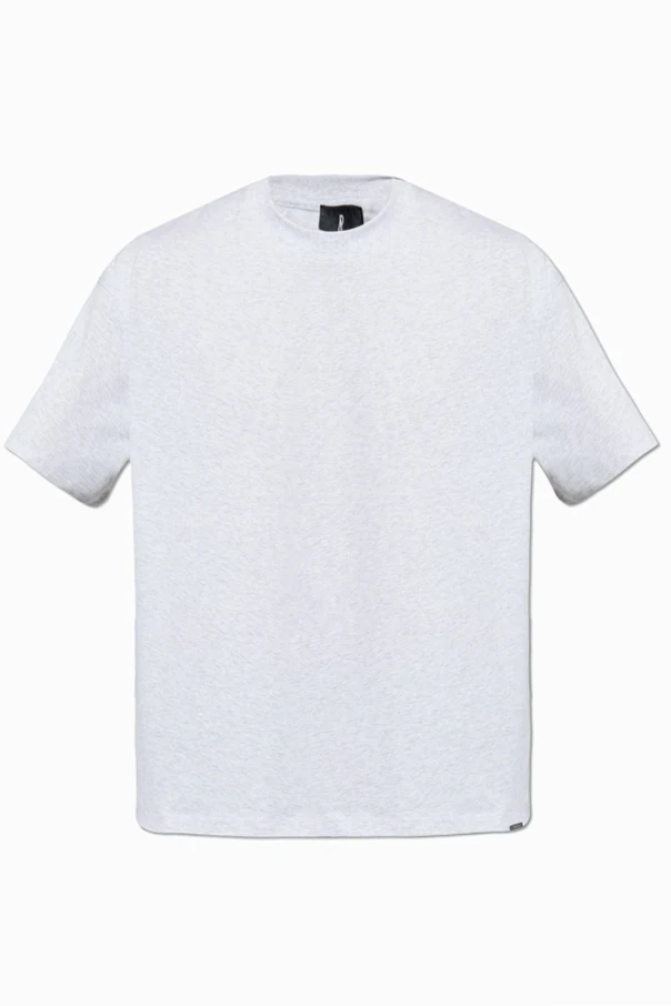 GREY Oversize "Initial" T-shirt