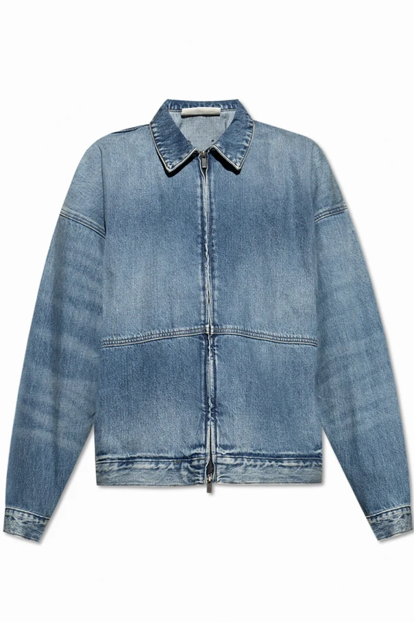 NIEBIESKI Jeansowa kurtka