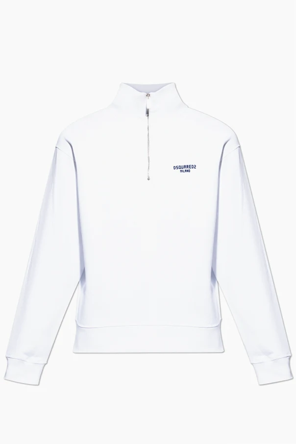 WEISS Sweatshirt mit Stehkragen