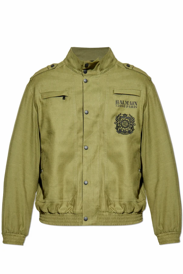 GRÜN Jacke mit Logo