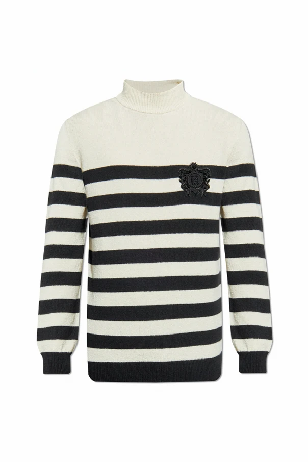 cream Sweater with applique