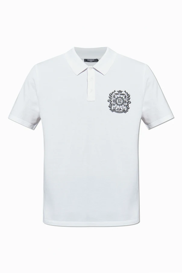 WHITE Logo polo