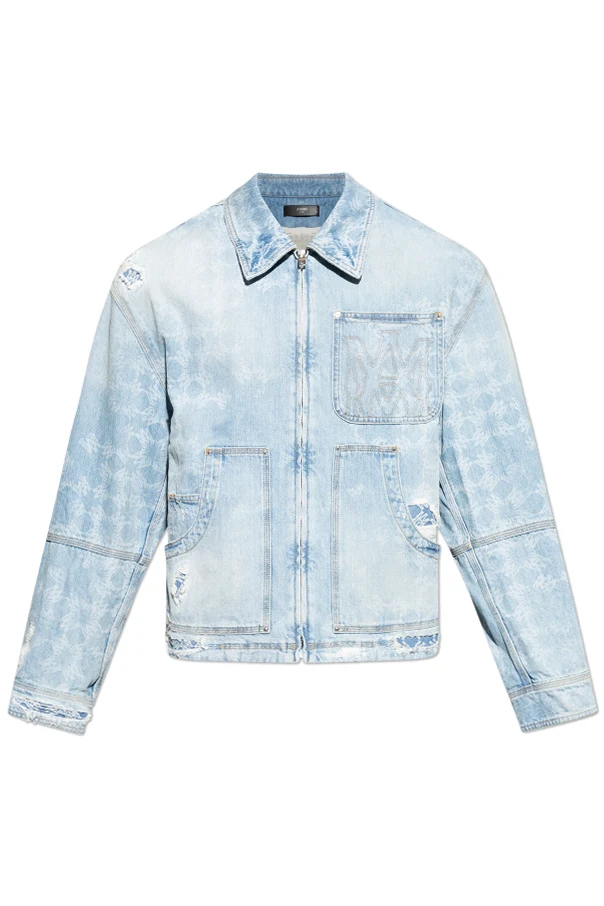 jasnoniebieski Jeansowa kurtka