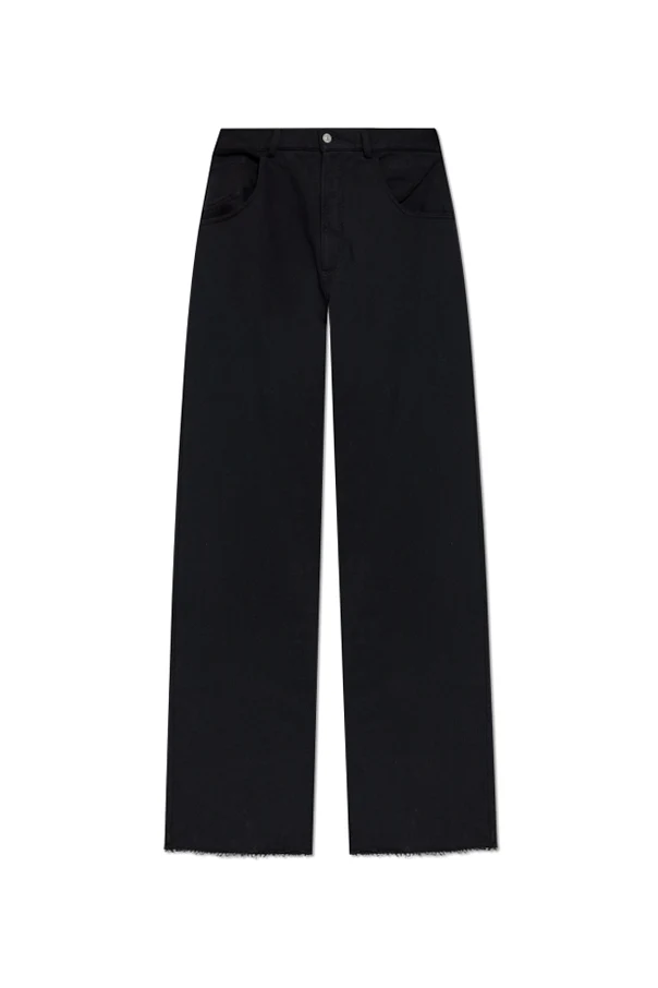 SCHWARZ Baumwollhose
