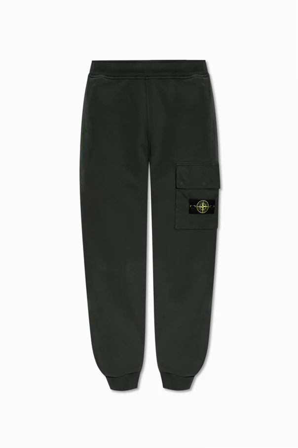 ZIELONY Spodnie dresowe