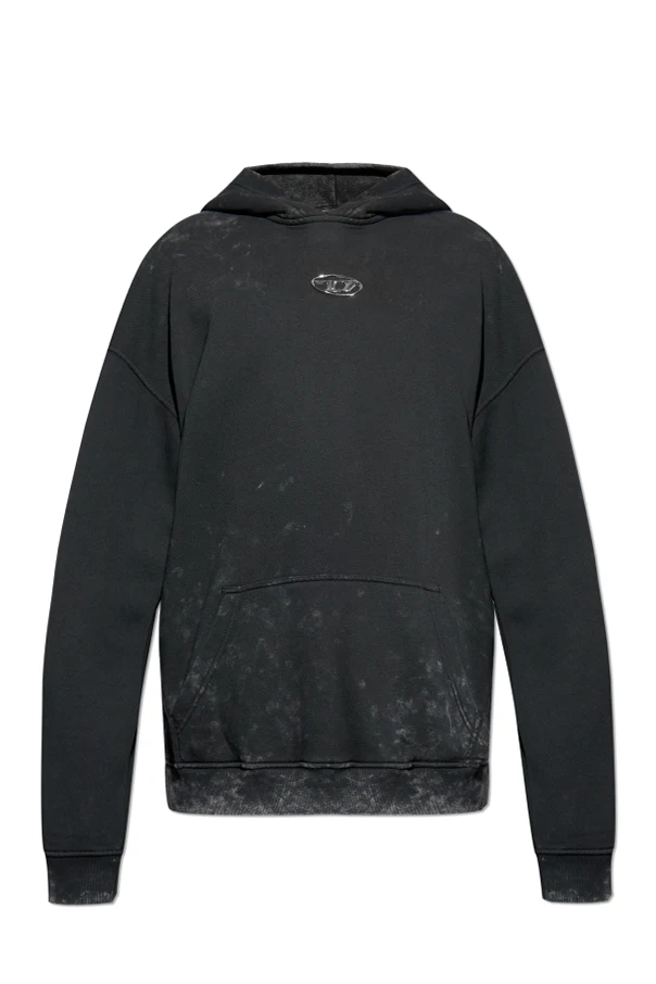 CZARNY Bluza `S-BOXT-HOOD-T10`