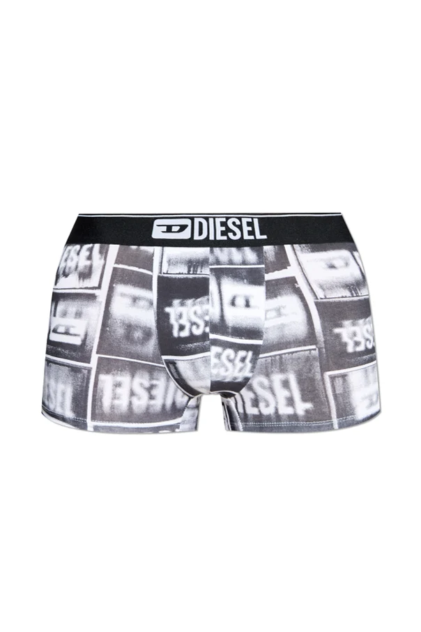 SZARY Bokserki `DAMIEN-D-BOX BOXER`