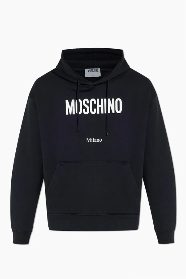 SCHWARZ Sweatshirt mit Aufdruck