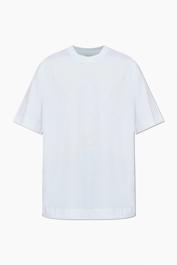 WEISS T-Shirt mit Rundhalsausschnitt
