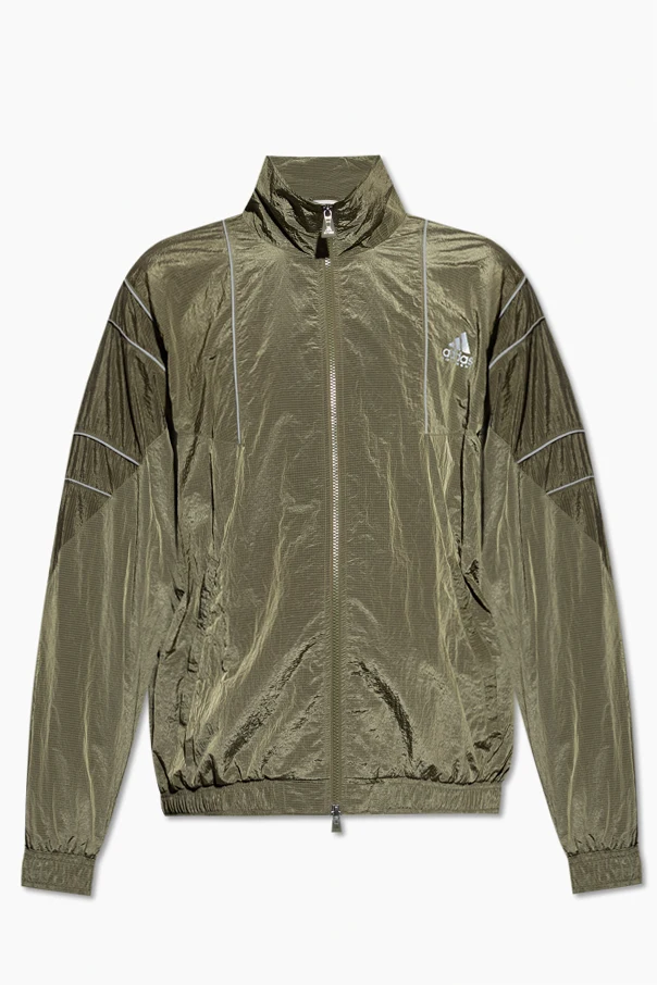 GRÜN Jacke mit bedrucktem Logo