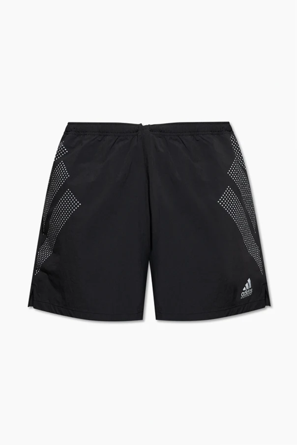 BLACK Printed shorts