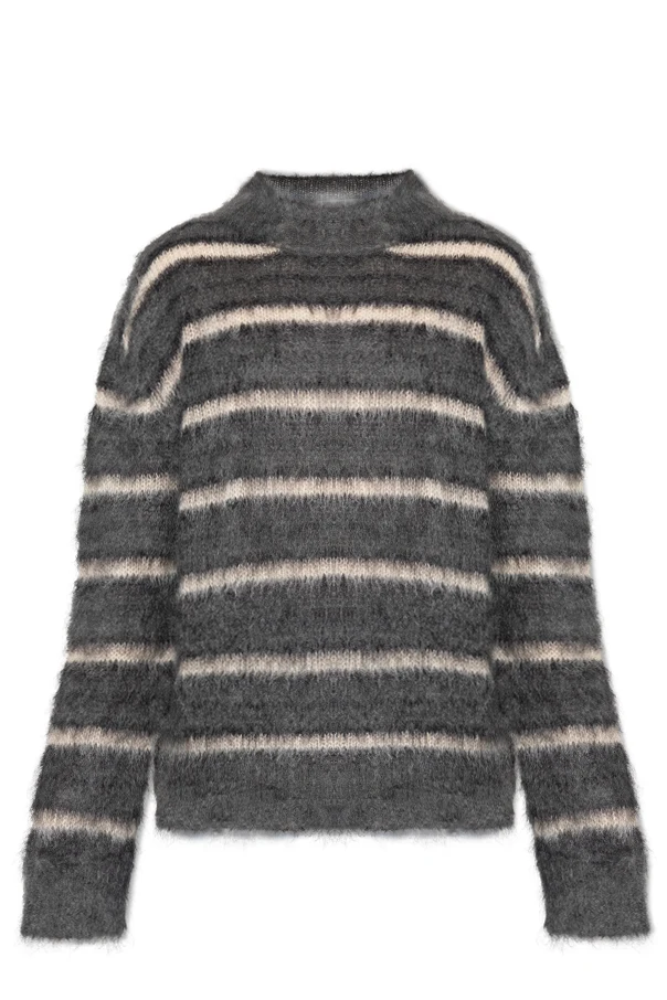 GRAU Mohairpullover