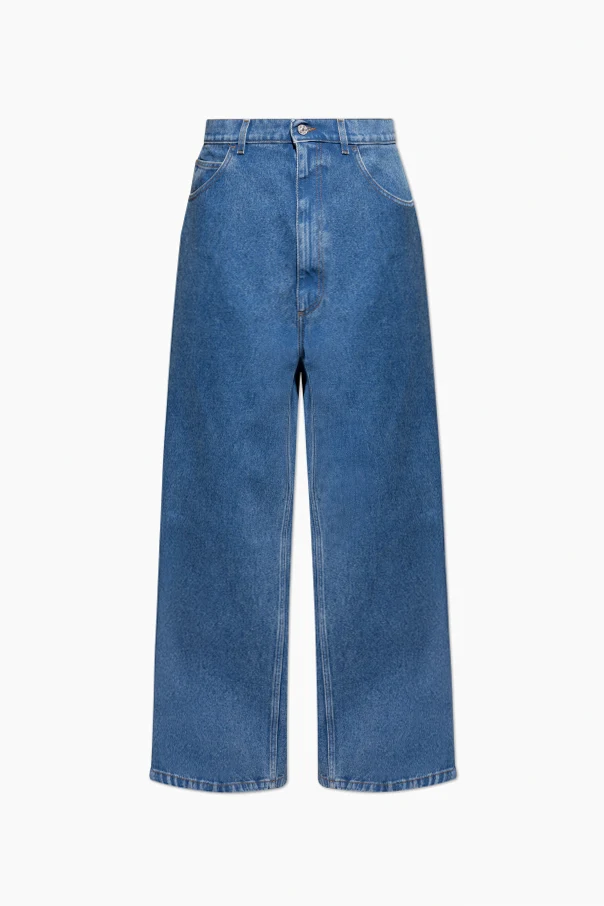 Jeans mit Logo