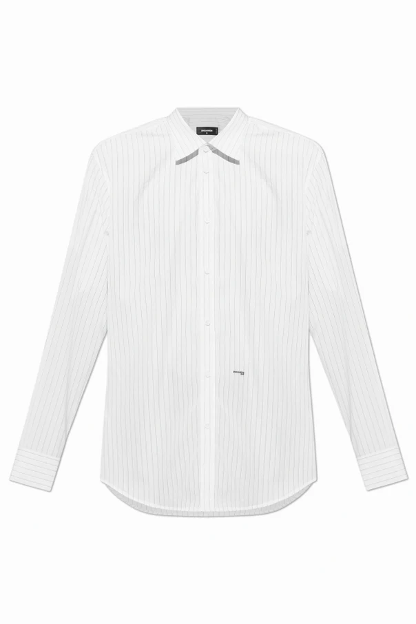 WEISS Hemd mit Streifenmuster