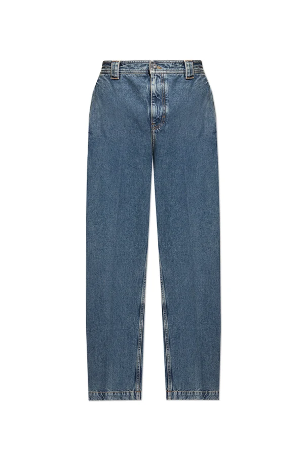 BLUE Straight-leg jeans