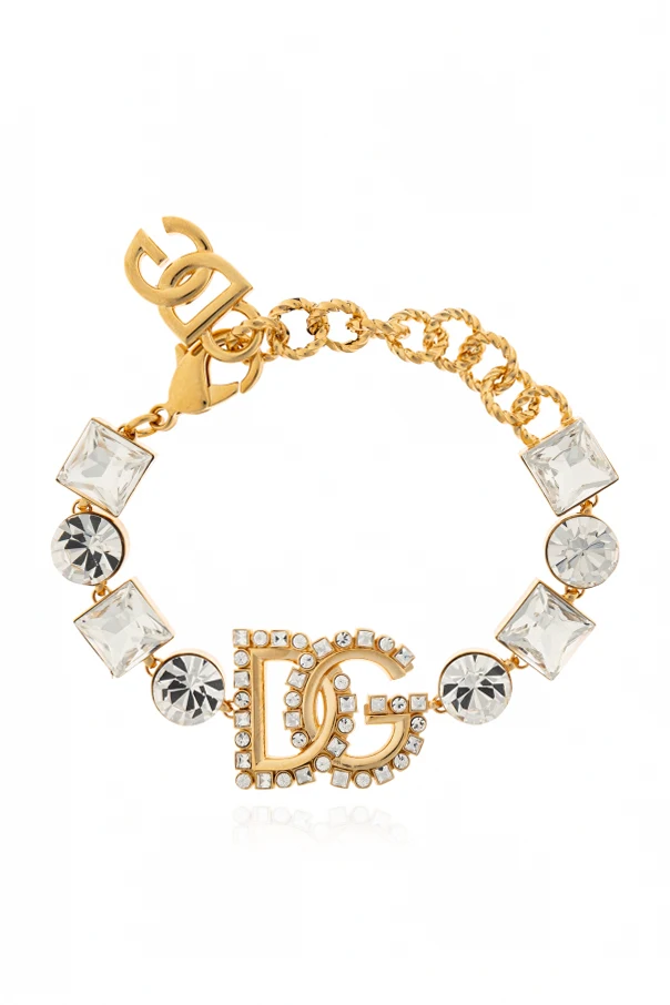 GOLD Armband mit funkelnden Kristallen