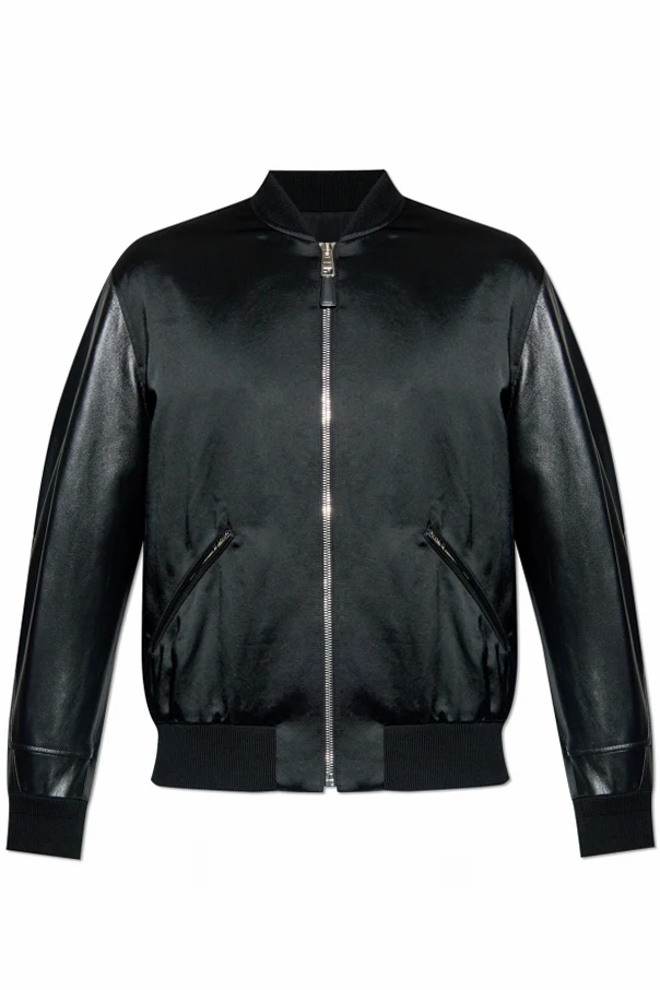 CZARNY Kurtka typu `bomber`