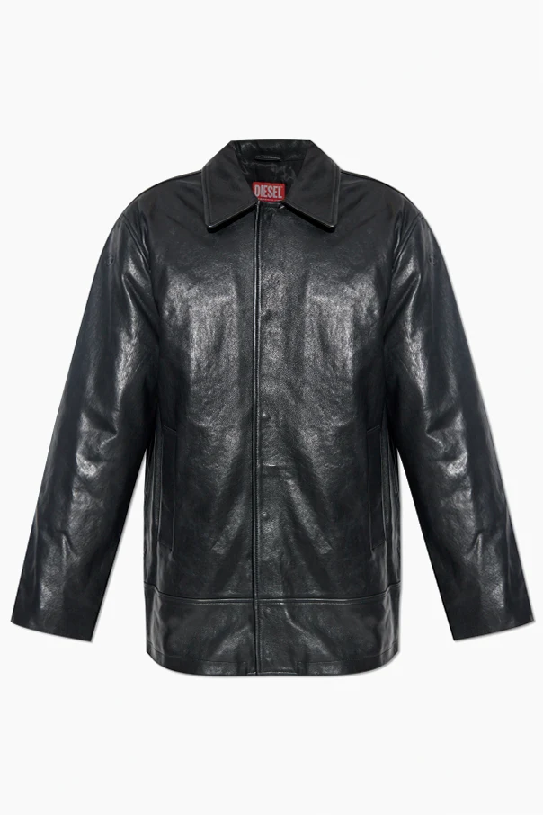 CZARNY Kurtka skórzana `L-JESS`