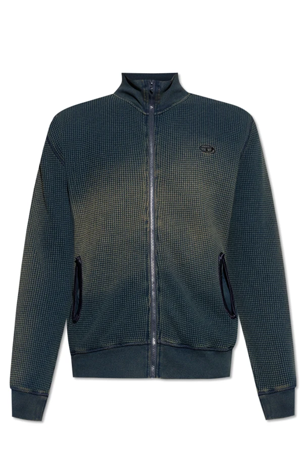 NAVY BLUE Sweatshirt "S-WAFY-ZIP"