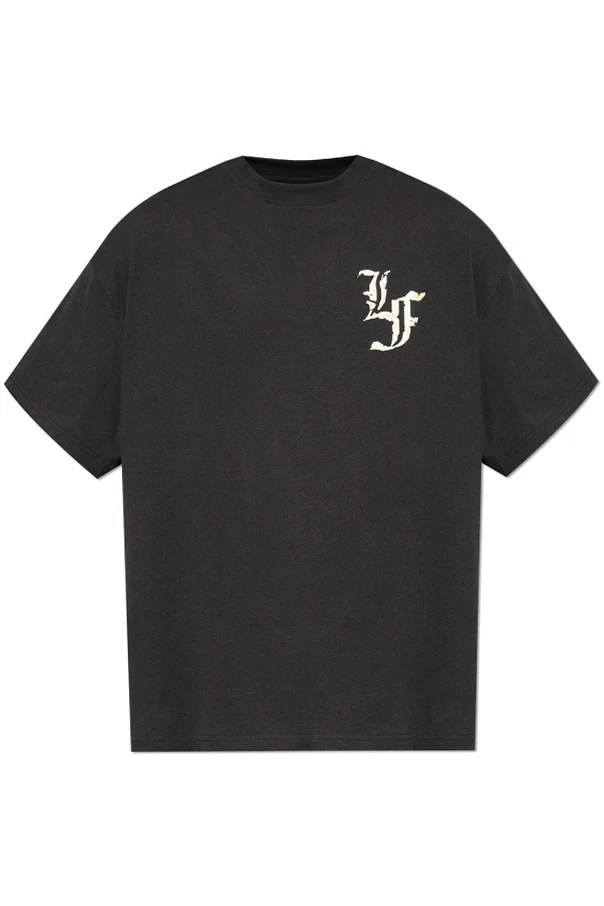 SCHWARZ T-Shirt mit Aufdruck