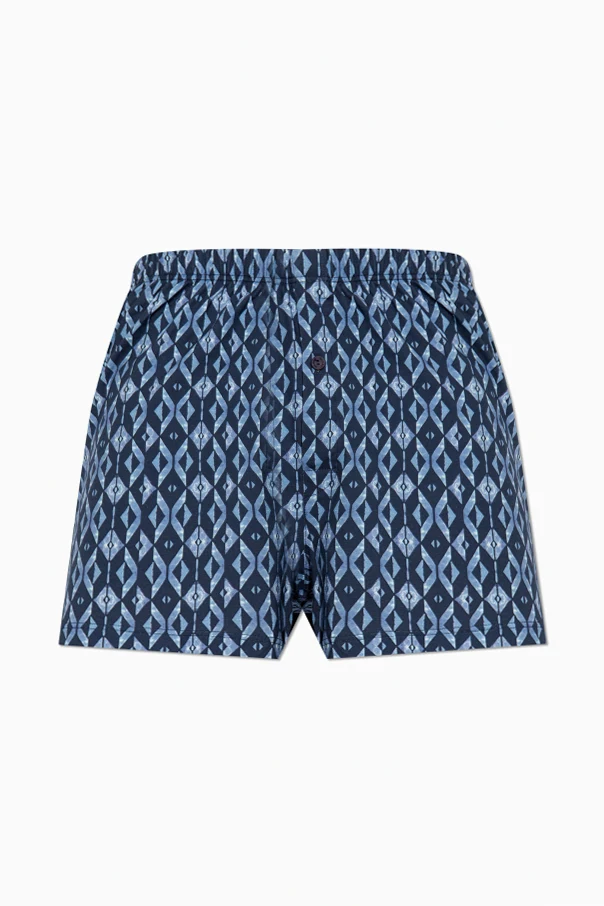 BLUE Patterned boxers