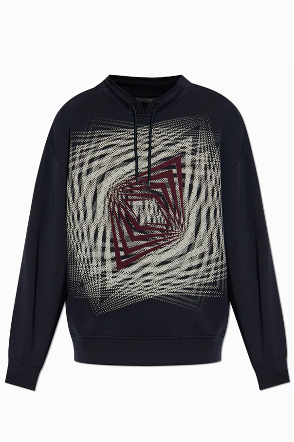 MARINEBLAU Sweatshirt mit Aufdruck