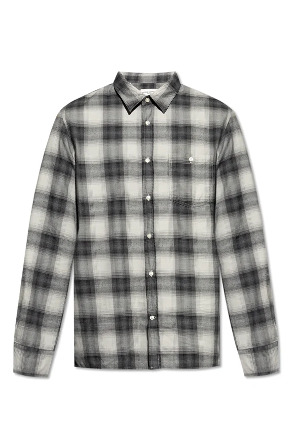 GRAU Karohemd mit Muster „Alex“