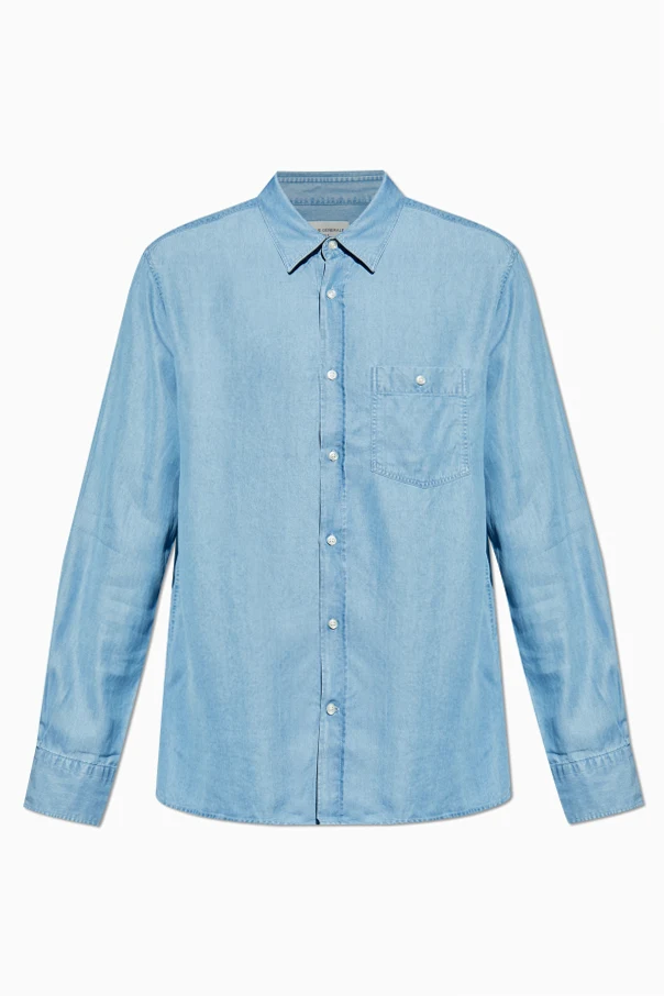 BLAU Hemd ‘Alex’