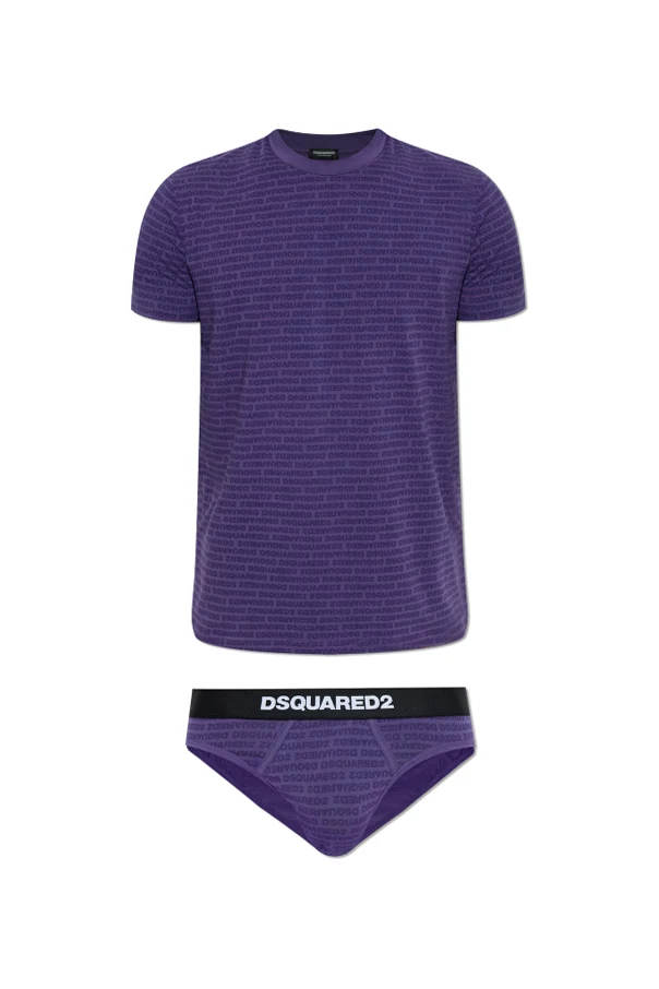 FIOLETOWY Komplet z kolekcji `Underwear`