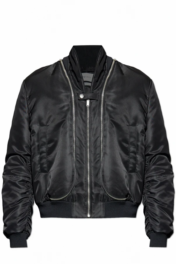 CZARNY Kurtka typu `bomberka`