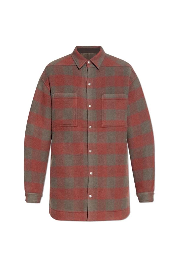 CZERWONY Koszula `Oversized`