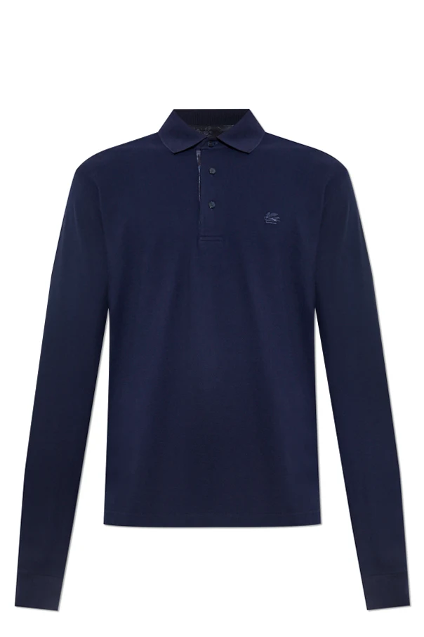 MARINEBLAU Polo mit Logo