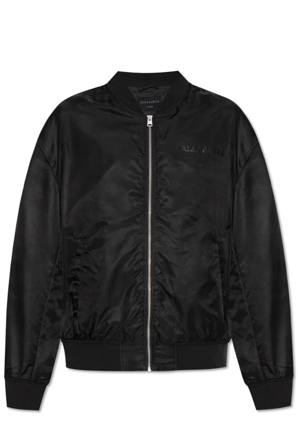 CZARNY Kurtka `Future` typu `bomber`