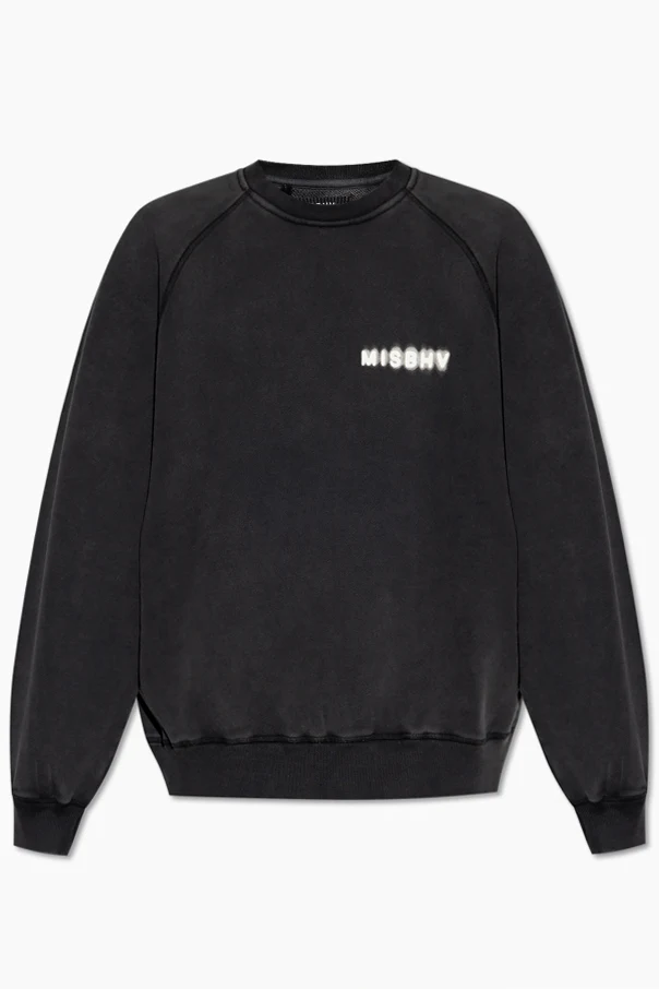 SCHWARZ Sweatshirt mit Logo
