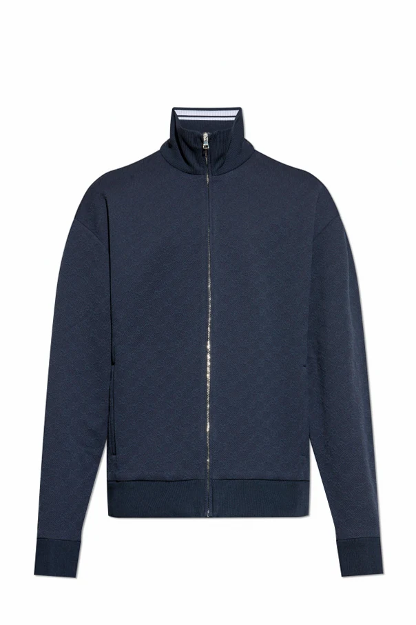 MARINEBLAU Sweatshirt mit Monogramm