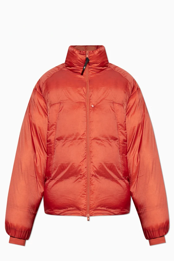 ROT Daunenjacke mit Muster